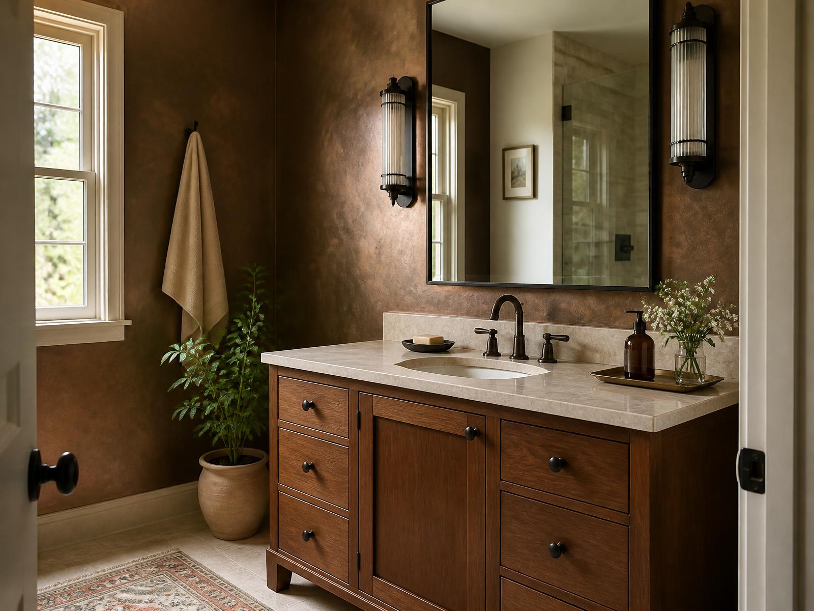 A Bath Finished in Bronze