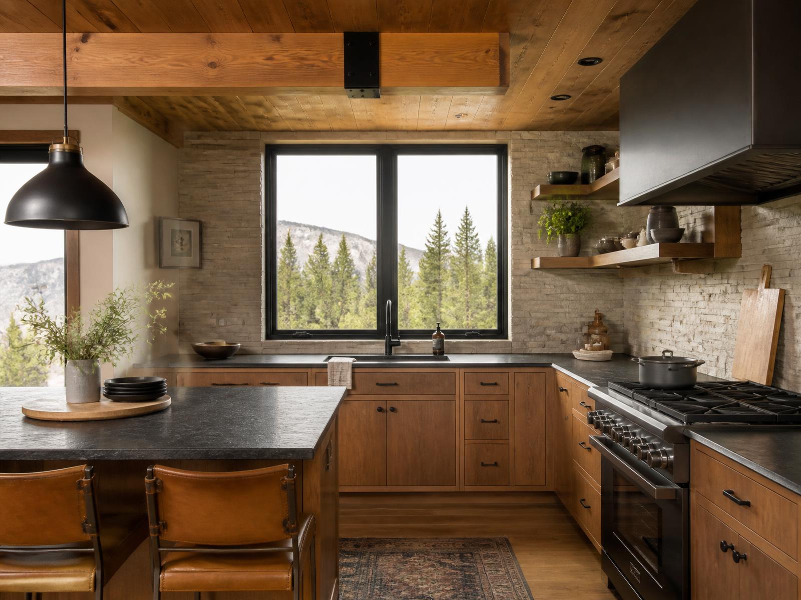 A Kitchen Reworked, Not Enlarged